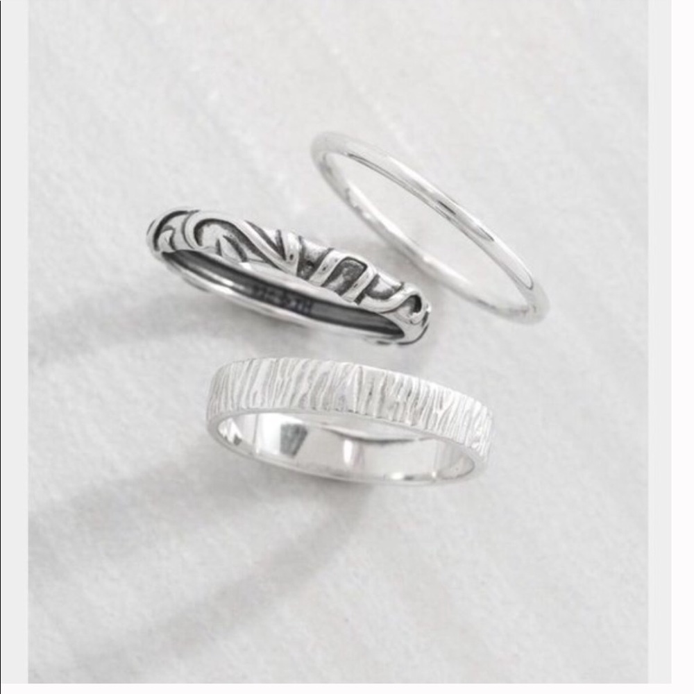 High Shine Stack Rings - image 2